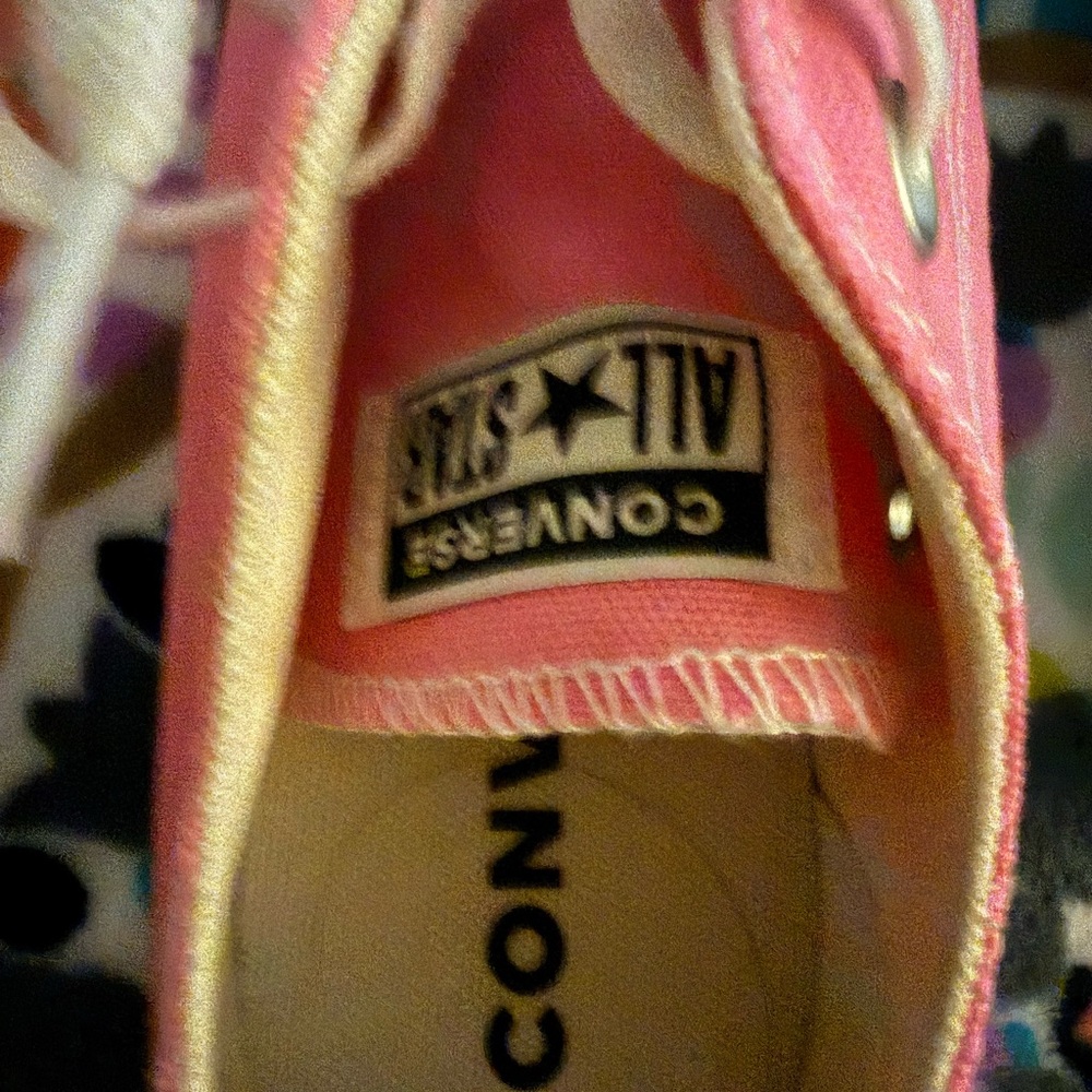 Womens Converse Chuck Taylor All Star Lift Low-Top Sneaker - Oops! Pink - Picture 10 of 11